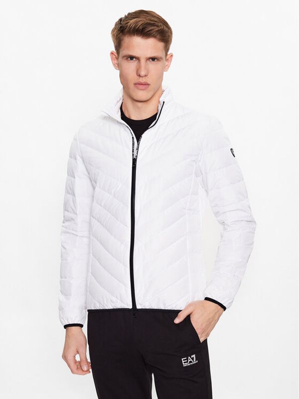 EA7 Emporio Armani EA7 Emporio Armani Пухено яке 8NPB06 PNE1Z 1100 Бял Regular Fit