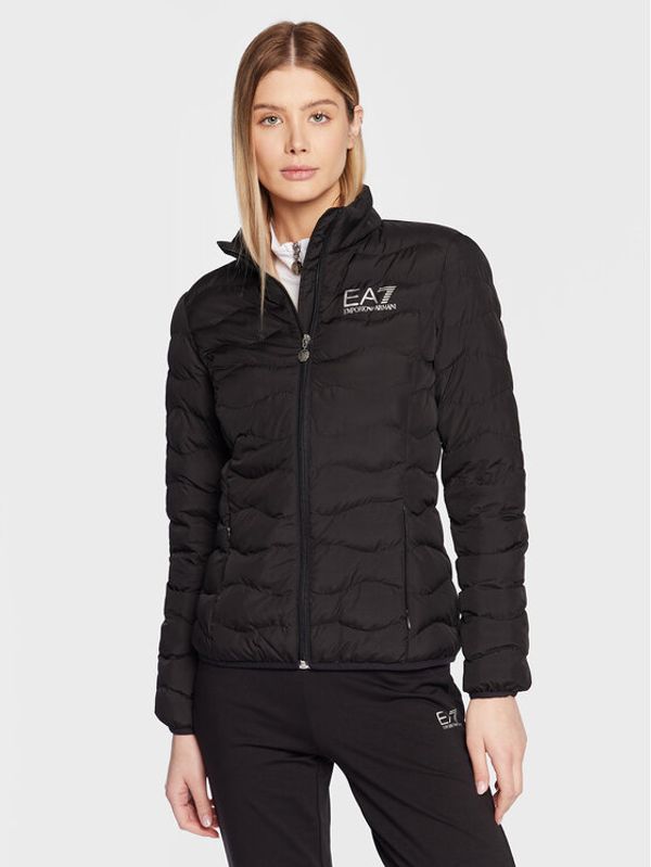 EA7 Emporio Armani EA7 Emporio Armani Пухено яке 8NTB21 TNF8Z 1200 Черен Regular Fit