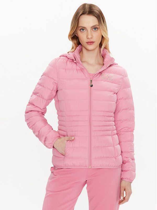 EA7 Emporio Armani EA7 Emporio Armani Пухено яке 8NTB23 TNF8Z 1428 Розов Regular Fit