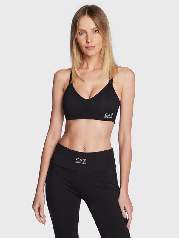 EA7 Emporio Armani EA7 Emporio Armani Спортен сутиен 6LTH54 TJBNZ 1200 Черен