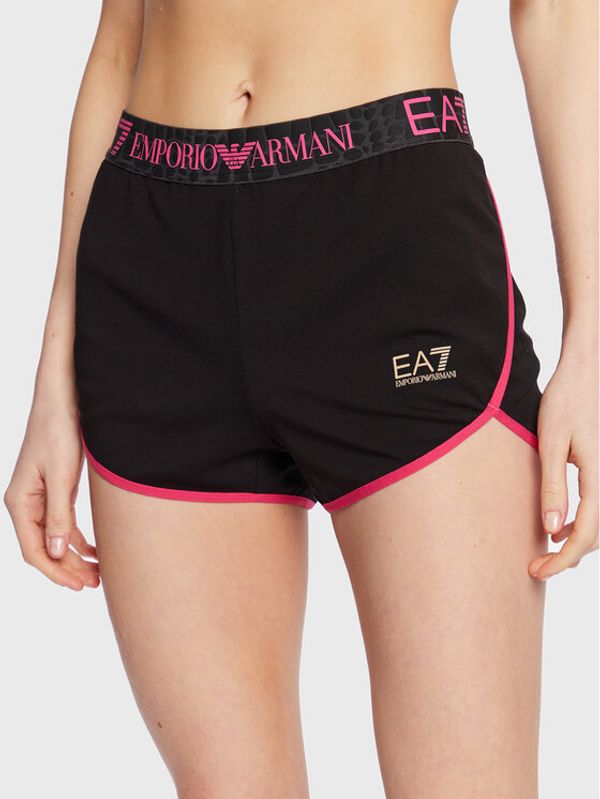 EA7 Emporio Armani EA7 Emporio Armani Спортни шорти 3RTS54 TJKWZ 1200 Черен Regular Fit