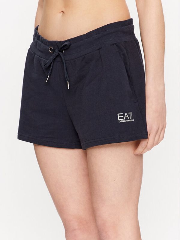 EA7 Emporio Armani EA7 Emporio Armani Спортни шорти 3RTS59 TJCQZ 1554 Тъмносин Regular Fit