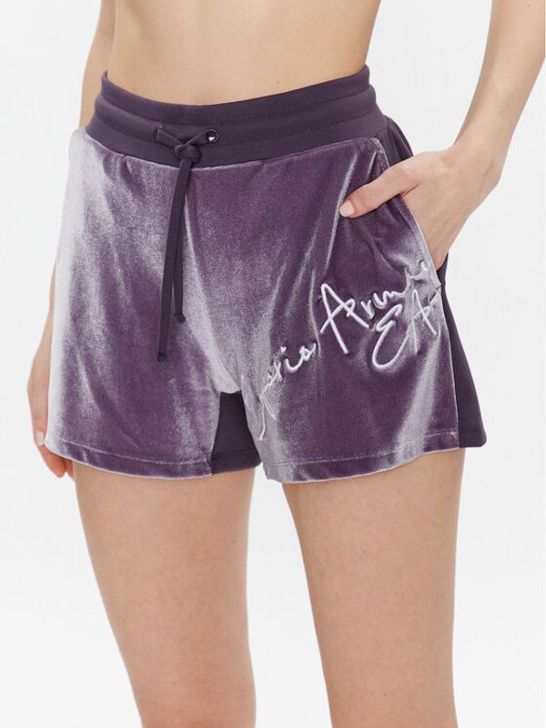 EA7 Emporio Armani EA7 Emporio Armani Спортни шорти 3RTS65 TJDWZ 1319 Виолетов Regular Fit