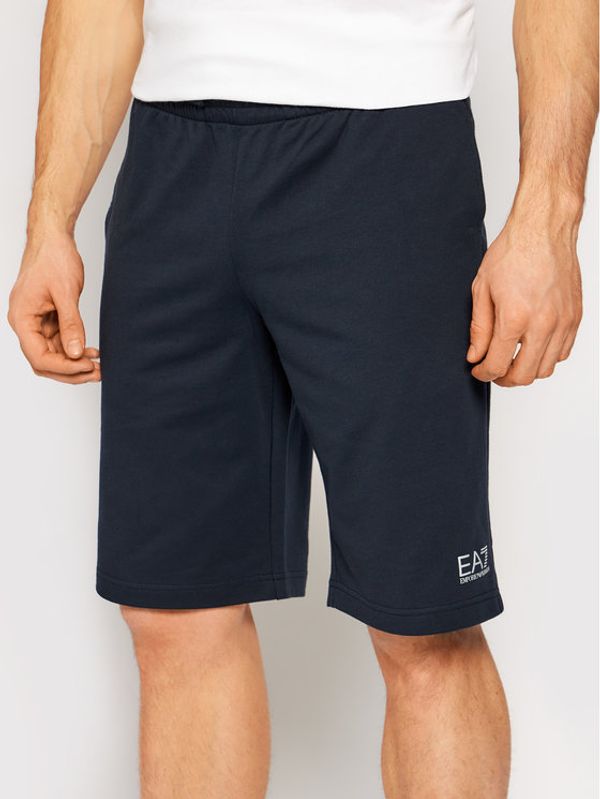 EA7 Emporio Armani EA7 Emporio Armani Спортни шорти 8NPS02 PJ05Z 0578 Тъмносин Regular Fit