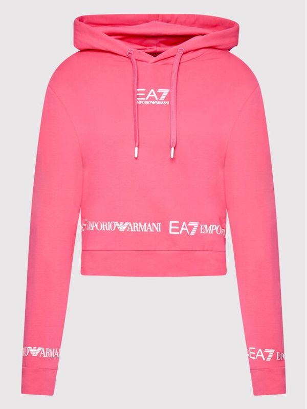 EA7 Emporio Armani EA7 Emporio Armani Суитшърт 3LTM09 TJCQZ 1410 Розов Regular Fit
