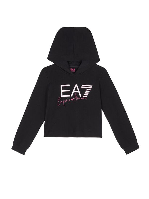 EA7 Emporio Armani EA7 Emporio Armani Суитшърт 3RFM11 FJ5FZ 1200 Черен Regular Fit