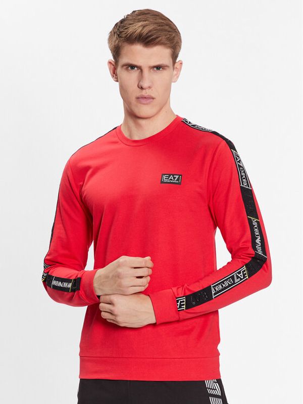 EA7 Emporio Armani EA7 Emporio Armani Суитшърт 3RPM08 PJ05Z 1451 Червен Regular Fit