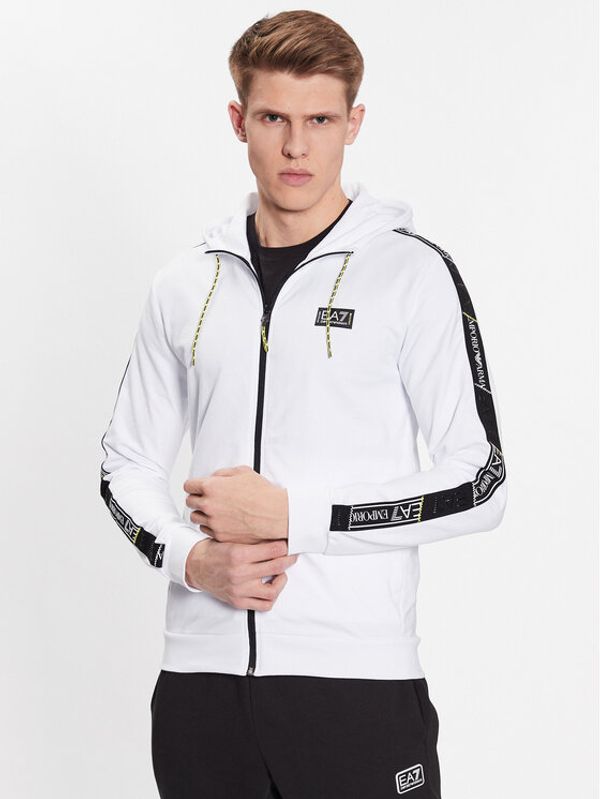 EA7 Emporio Armani EA7 Emporio Armani Суитшърт 3RPM09 PJ05Z 1100 Бял Regular Fit
