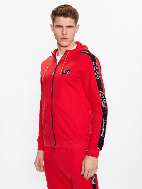 EA7 Emporio Armani EA7 Emporio Armani Суитшърт 3RPM09 PJ05Z 1451 Червен Regular Fit