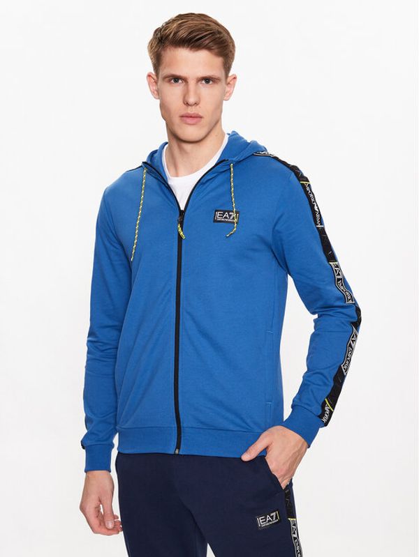 EA7 Emporio Armani EA7 Emporio Armani Суитшърт 3RPM09 PJ05Z 1538 Син Regular Fit
