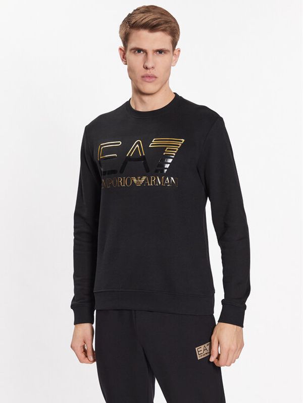 EA7 Emporio Armani EA7 Emporio Armani Суитшърт 3RPM12 PJLSZ 0208 Черен Regular Fit