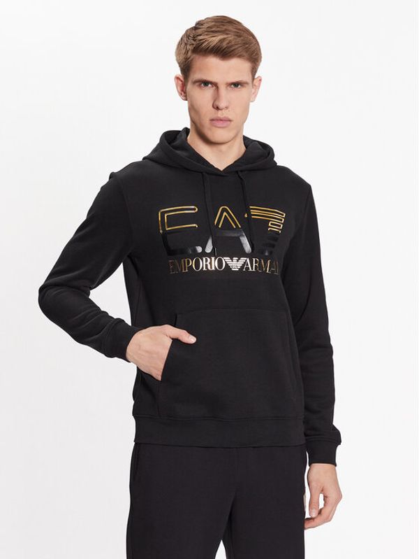 EA7 Emporio Armani EA7 Emporio Armani Суитшърт 3RPM13 PJLSZ 0208 Черен Regular Fit