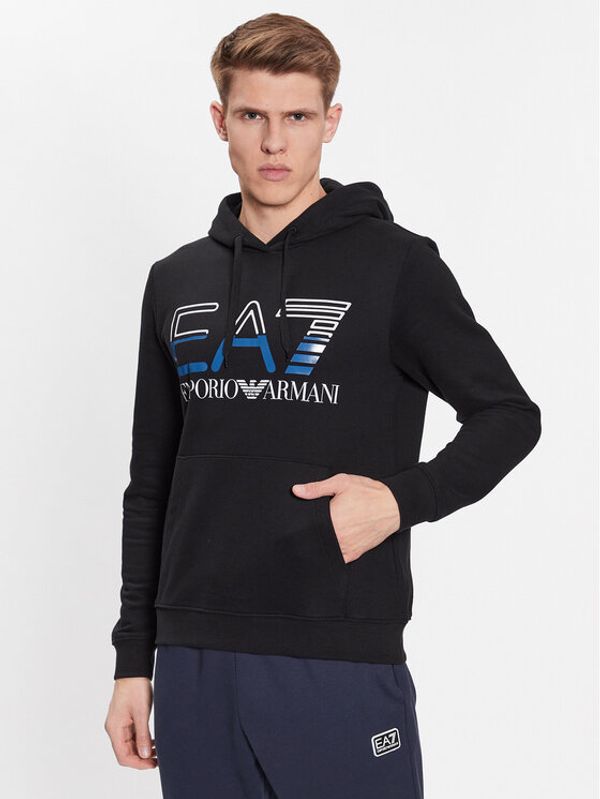 EA7 Emporio Armani EA7 Emporio Armani Суитшърт 3RPM13 PJLSZ 1200 Черен Regular Fit