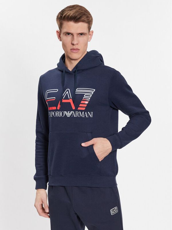 EA7 Emporio Armani EA7 Emporio Armani Суитшърт 3RPM13 PJLSZ 1554 Тъмносин Regular Fit