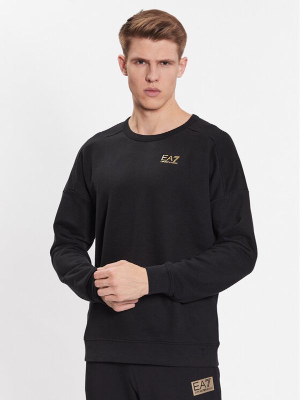 EA7 Emporio Armani EA7 Emporio Armani Суитшърт 3RPM18 PJLSZ 0208 Черен Regular Fit