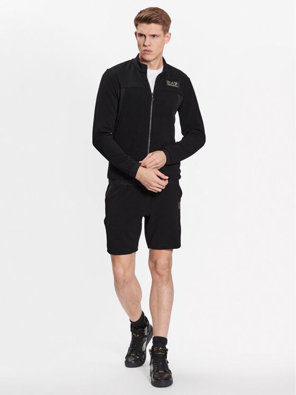 EA7 Emporio Armani EA7 Emporio Armani Суитшърт 3RPM31 PJG1Z 1200 Черен Regular Fit