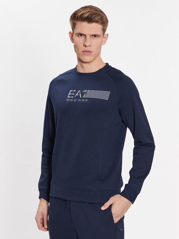 EA7 Emporio Armani EA7 Emporio Armani Суитшърт 3RPM41 PJMBZ 1554 Тъмносин Regular Fit