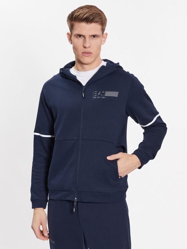 EA7 Emporio Armani EA7 Emporio Armani Суитшърт 3RPM43 PJMBZ 1554 Тъмносин Regular Fit