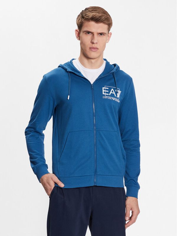 EA7 Emporio Armani EA7 Emporio Armani Суитшърт 3RPM53 PJ05Z 1534 Син Regular Fit