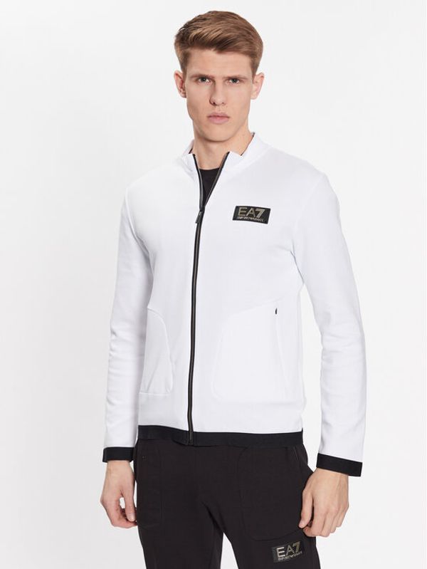 EA7 Emporio Armani EA7 Emporio Armani Суитшърт 3RPM57 PJFAZ 1100 Бял Regular Fit