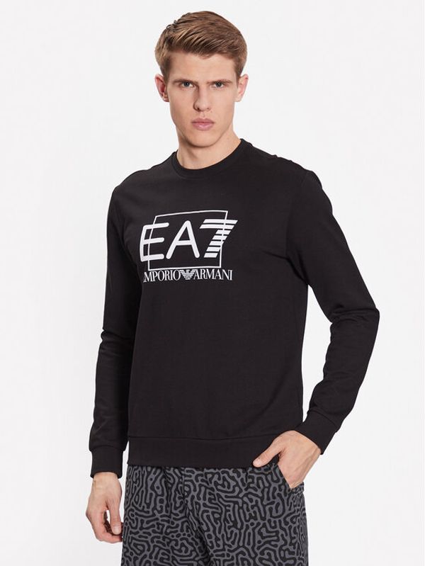 EA7 Emporio Armani EA7 Emporio Armani Суитшърт 3RPM60 PJ05Z 1200 Черен Regular Fit