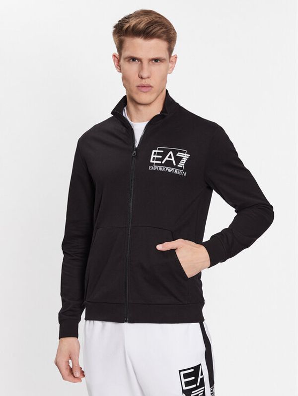 EA7 Emporio Armani EA7 Emporio Armani Суитшърт 3RPM61 PJ05Z 1200 Черен Regular Fit