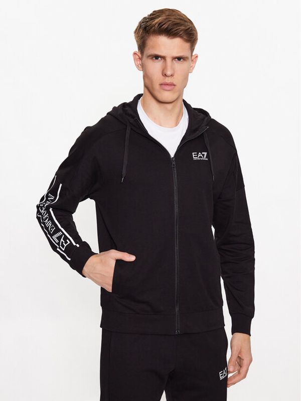EA7 Emporio Armani EA7 Emporio Armani Суитшърт 3RPM63 PJ05Z 0200 Черен Regular Fit