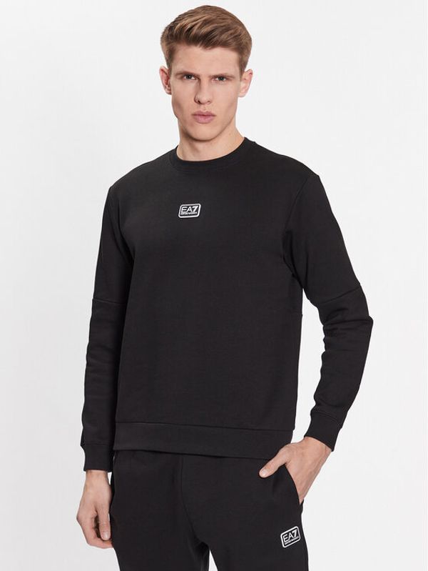 EA7 Emporio Armani EA7 Emporio Armani Суитшърт 3RPM92 PJ07Z 1200 Черен Regular Fit