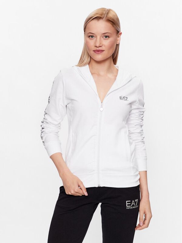 EA7 Emporio Armani EA7 Emporio Armani Суитшърт 3RTM21 TJCQZ 0102 Бял Regular Fit
