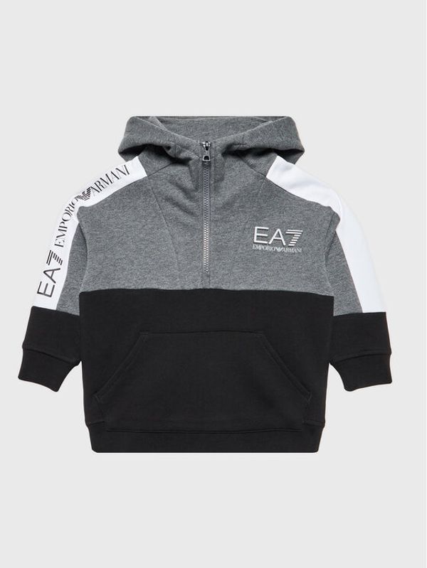 EA7 Emporio Armani EA7 Emporio Armani Суитшърт 6LBM67 BJEXZ 1200 Черен Regular Fit