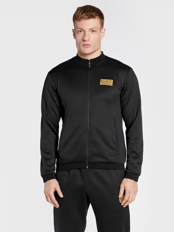 EA7 Emporio Armani EA7 Emporio Armani Суитшърт 6LPM30 PJHXZ 1200 Черен Regular Fit