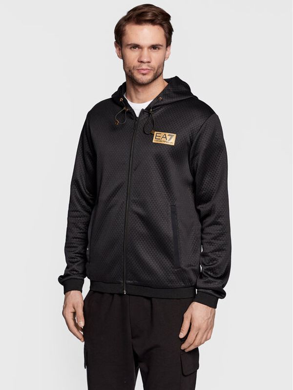 EA7 Emporio Armani EA7 Emporio Armani Суитшърт 6LPM31 PJHXZ 1200 Черен Regular Fit