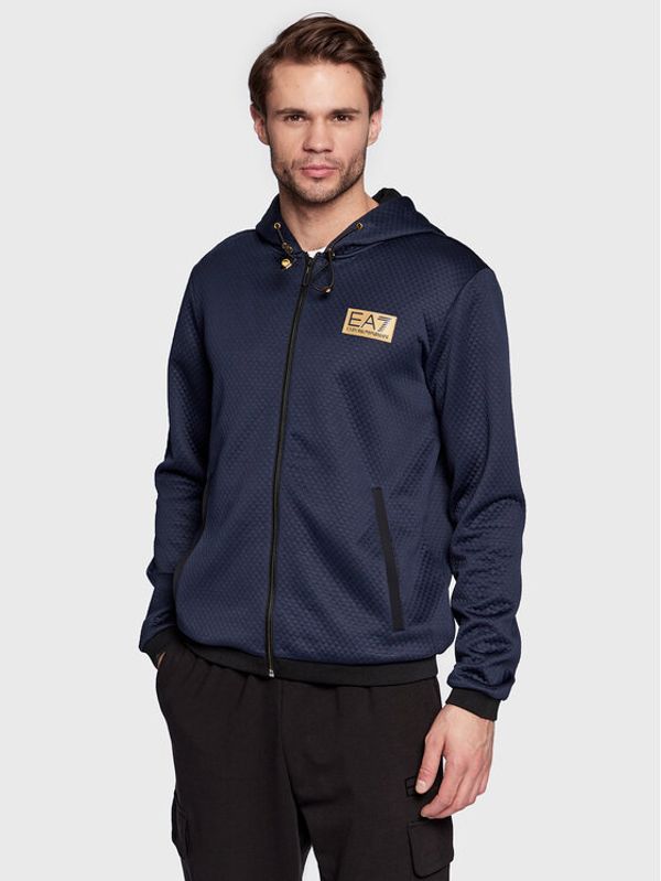 EA7 Emporio Armani EA7 Emporio Armani Суитшърт 6LPM31 PJHXZ 1554 Тъмносин Regular Fit