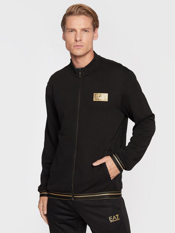 EA7 Emporio Armani EA7 Emporio Armani Суитшърт 6LPM32 PJG1Z 1200 Черен Regular Fit