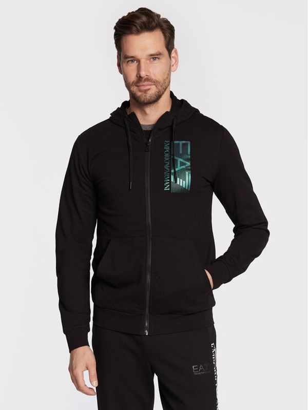 EA7 Emporio Armani EA7 Emporio Armani Суитшърт 6LPM53 PJ05Z 1200 Черен Regular Fit