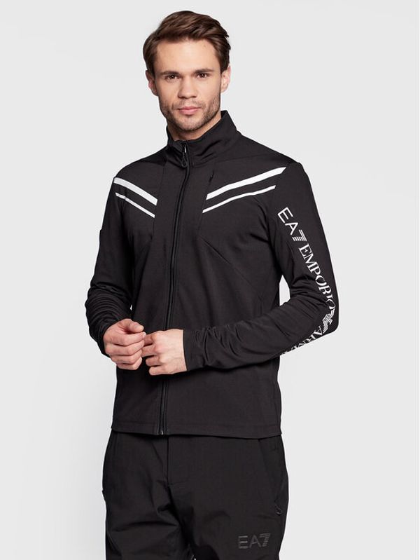 EA7 Emporio Armani EA7 Emporio Armani Суитшърт 6LPMC8 PJKAZ 1200 Черен Regular Fit