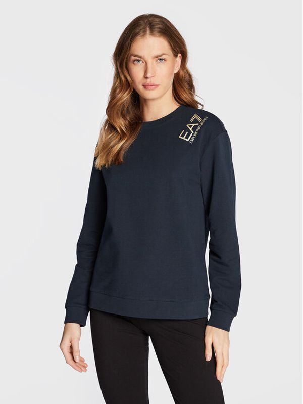 EA7 Emporio Armani EA7 Emporio Armani Суитшърт 6LTM06 TJCQZ 1554 Тъмносин Regular Fit