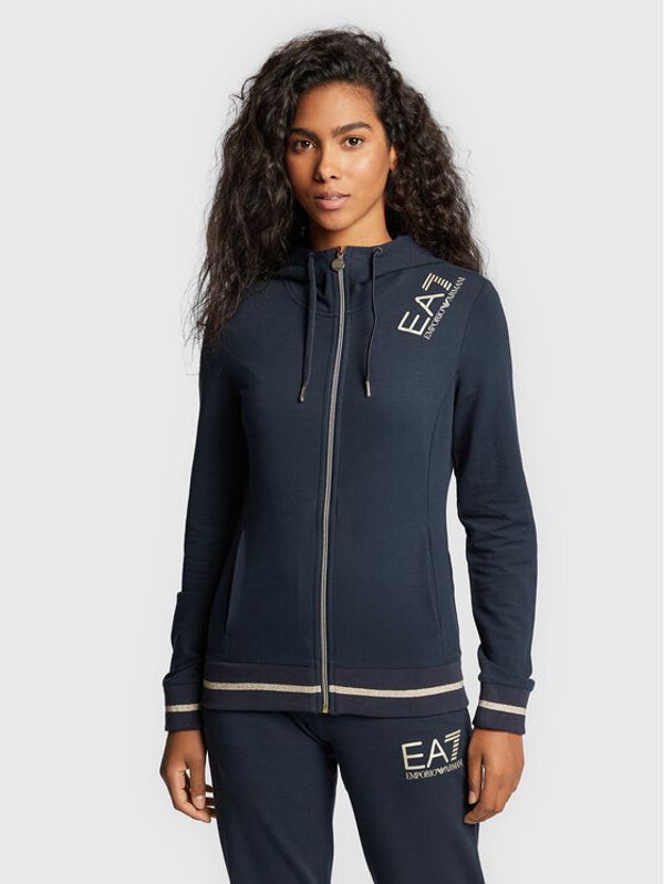 EA7 Emporio Armani EA7 Emporio Armani Суитшърт 6LTM07 TJCQZ 1554 Тъмносин Regular Fit