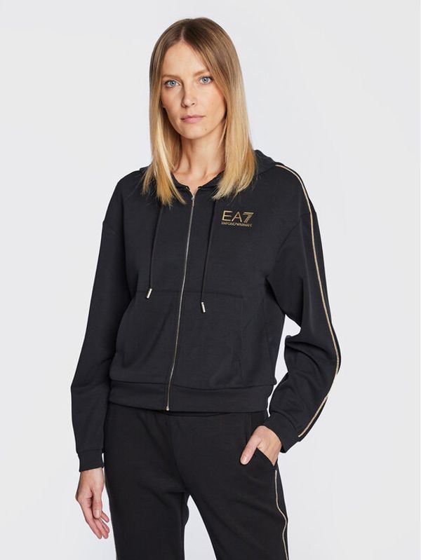 EA7 Emporio Armani EA7 Emporio Armani Суитшърт 6LTM23 TJGEZ 1200 Черен Regular Fit