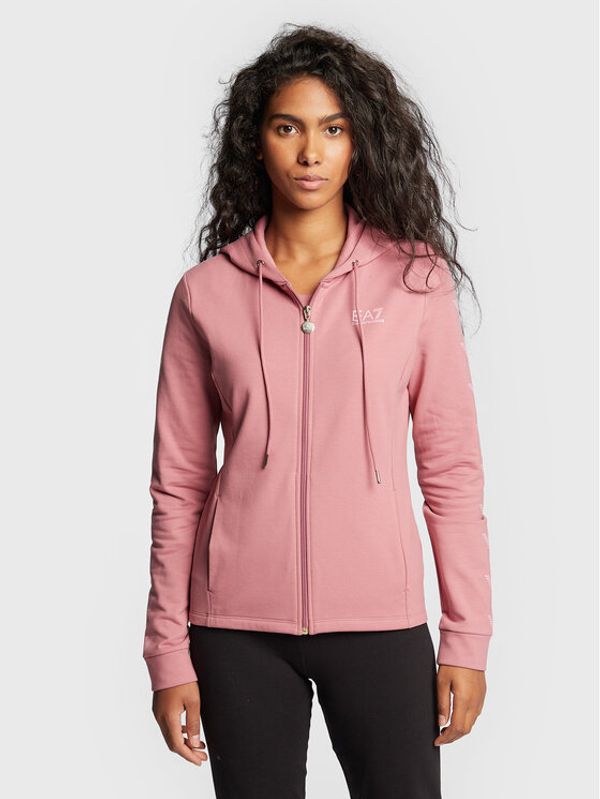 EA7 Emporio Armani EA7 Emporio Armani Суитшърт 6LTM28 TJJRZ 1438 Розов Regular Fit
