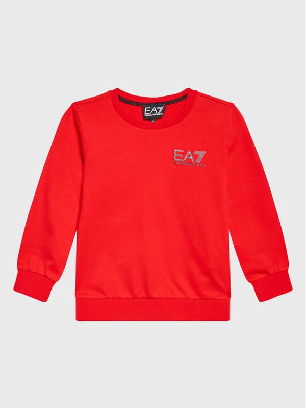 EA7 Emporio Armani EA7 Emporio Armani Суитшърт 8NBM51 BJ05Z 1451 Червен Regular Fit