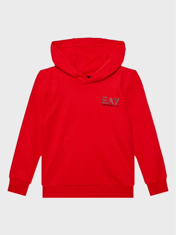EA7 Emporio Armani EA7 Emporio Armani Суитшърт 8NBM52 BJ05Z 1451 Червен Regular Fit