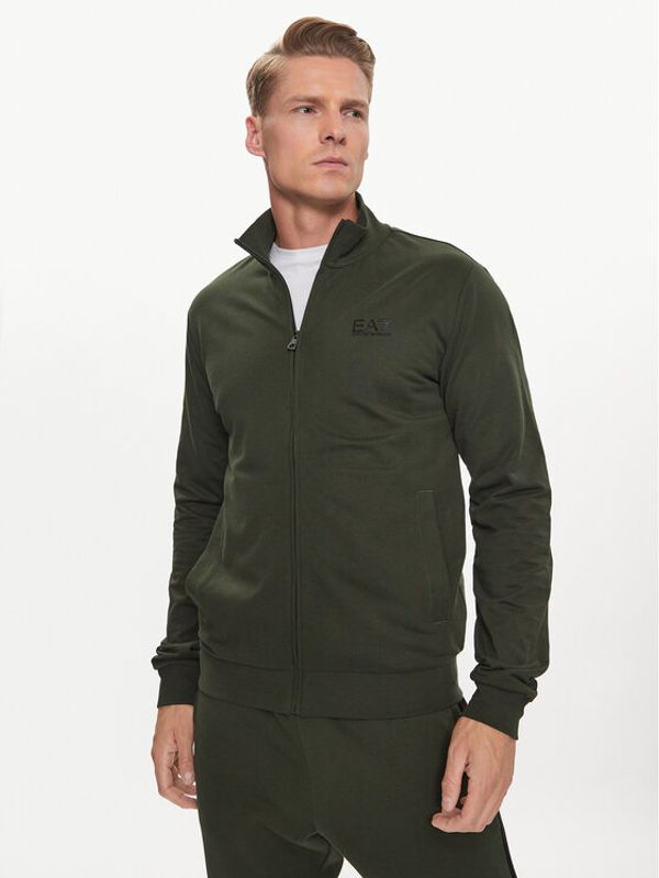 EA7 Emporio Armani EA7 Emporio Armani Суитшърт 8NPM01 PJ05Z 1845 Зелен Regular Fit