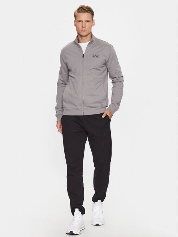 EA7 Emporio Armani EA7 Emporio Armani Суитшърт 8NPM01 PJ05Z 1920 Сив Regular Fit