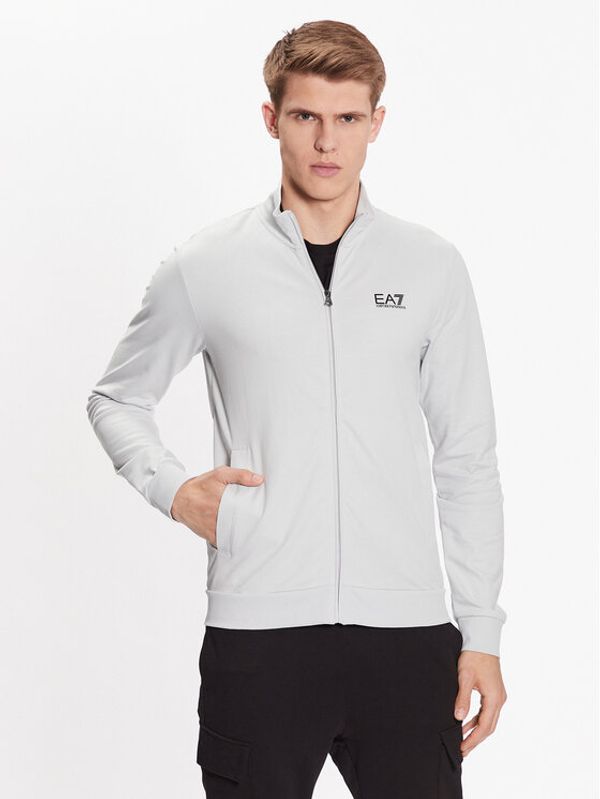 EA7 Emporio Armani EA7 Emporio Armani Суитшърт 8NPM01 PJ05Z 1941 Сив Regular Fit