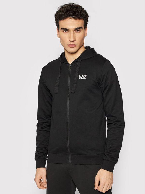 EA7 Emporio Armani EA7 Emporio Armani Суитшърт 8NPM03 PJ05Z 1200 Черен Regular Fit