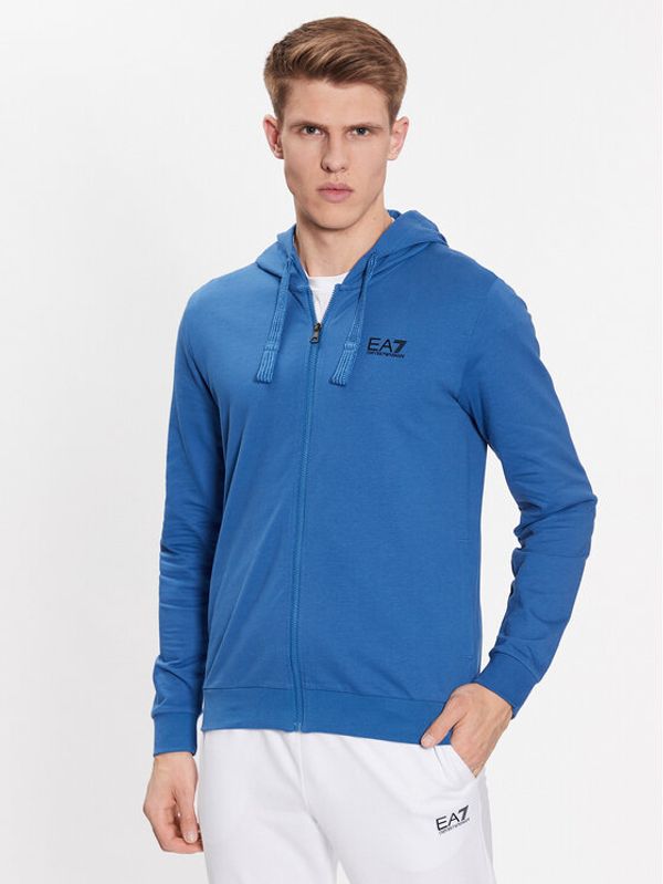 EA7 Emporio Armani EA7 Emporio Armani Суитшърт 8NPM03 PJ05Z 1538 Син Regular Fit