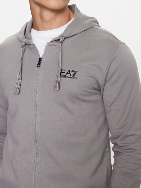 EA7 Emporio Armani EA7 Emporio Armani Суитшърт 8NPM03 PJ05Z 1920 Сив Regular Fit