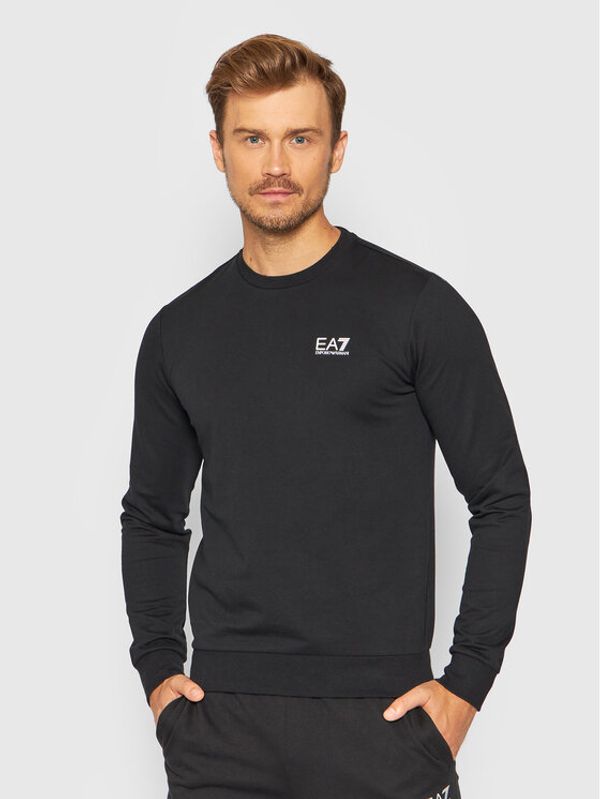 EA7 Emporio Armani EA7 Emporio Armani Суитшърт 8NPM52 PJ05Z 1200 Черен Regular Fit