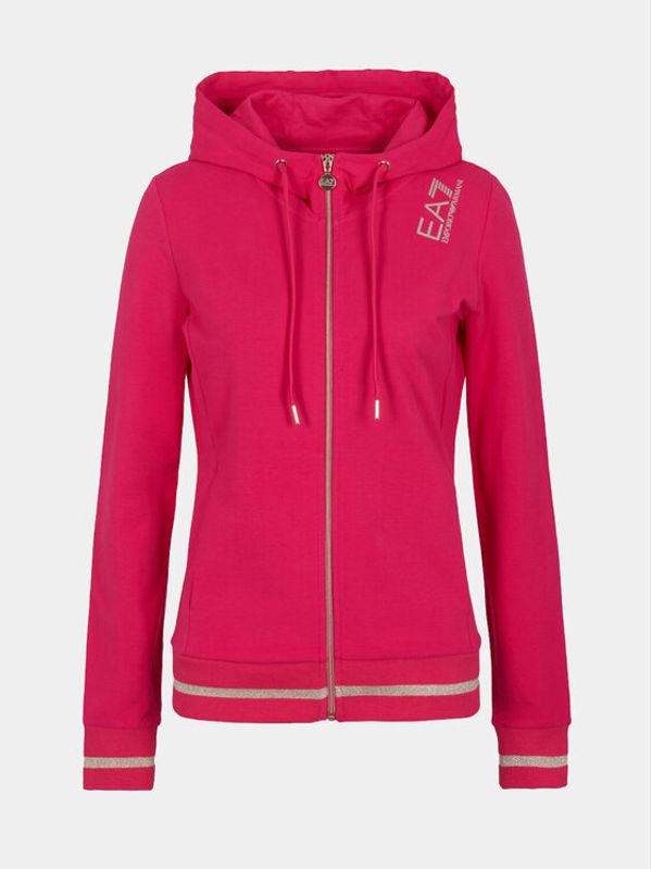 EA7 Emporio Armani EA7 Emporio Armani Суитшърт 8NTM34 TJCQZ 1419 Розов Regular Fit